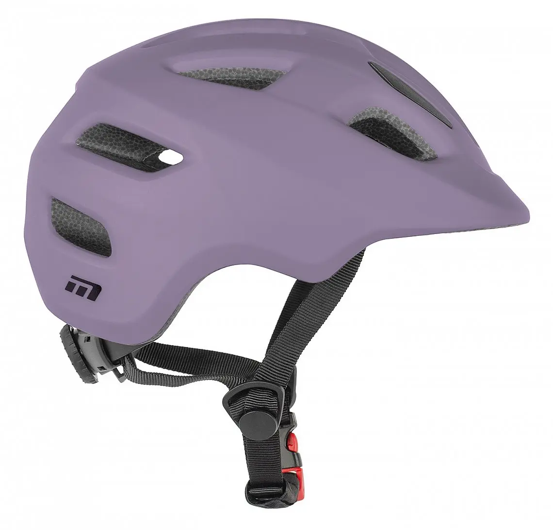 MAXBIKE MELVI XS 46–51 cm – detská cyklistická prilba fialová