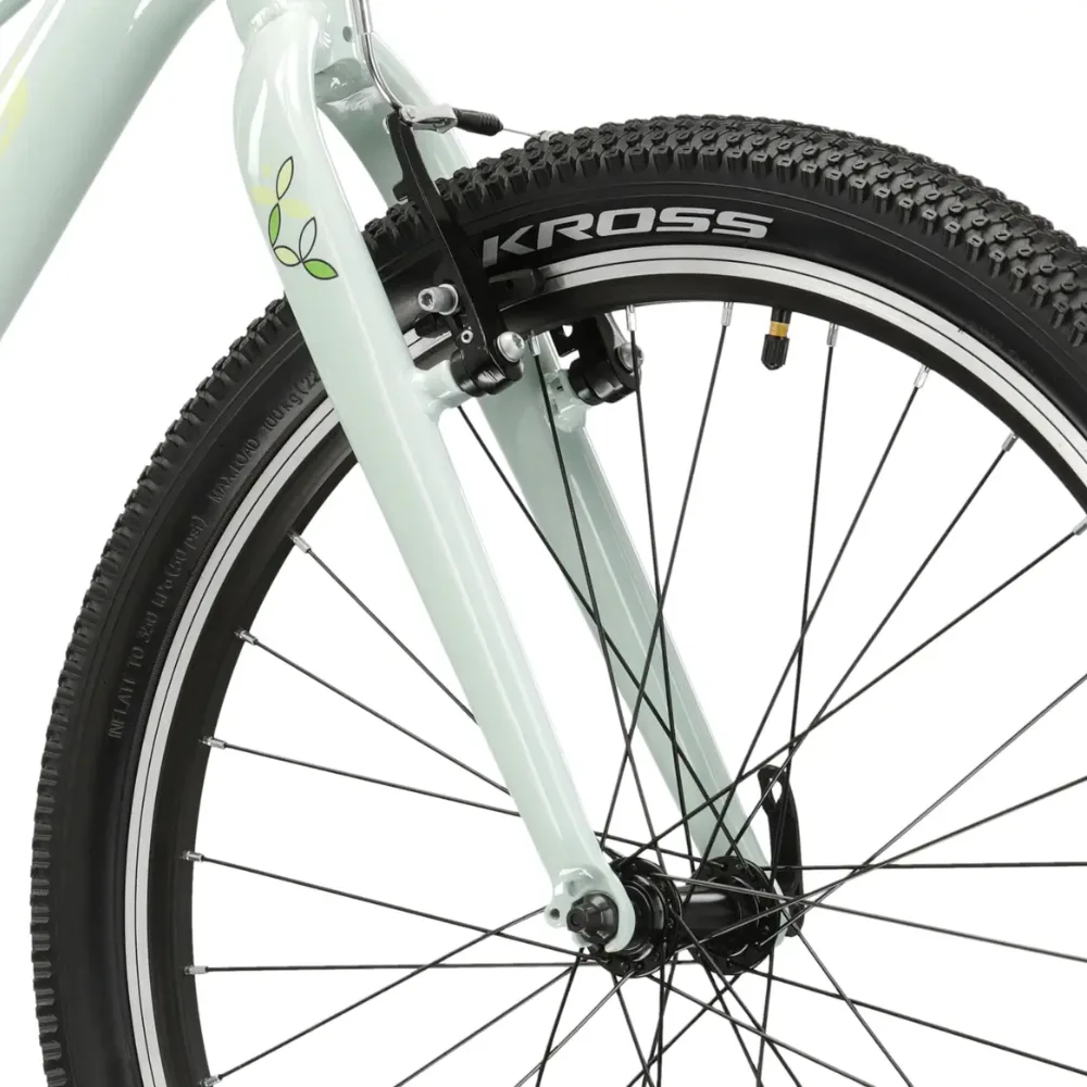 Juniorský dievčenský bicykel Kross LEA JR 1.0 24"