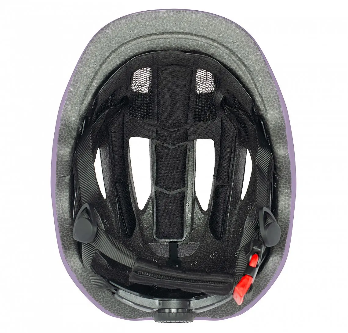MAXBIKE MELVI XS 46–51 cm – detská cyklistická prilba fialová
