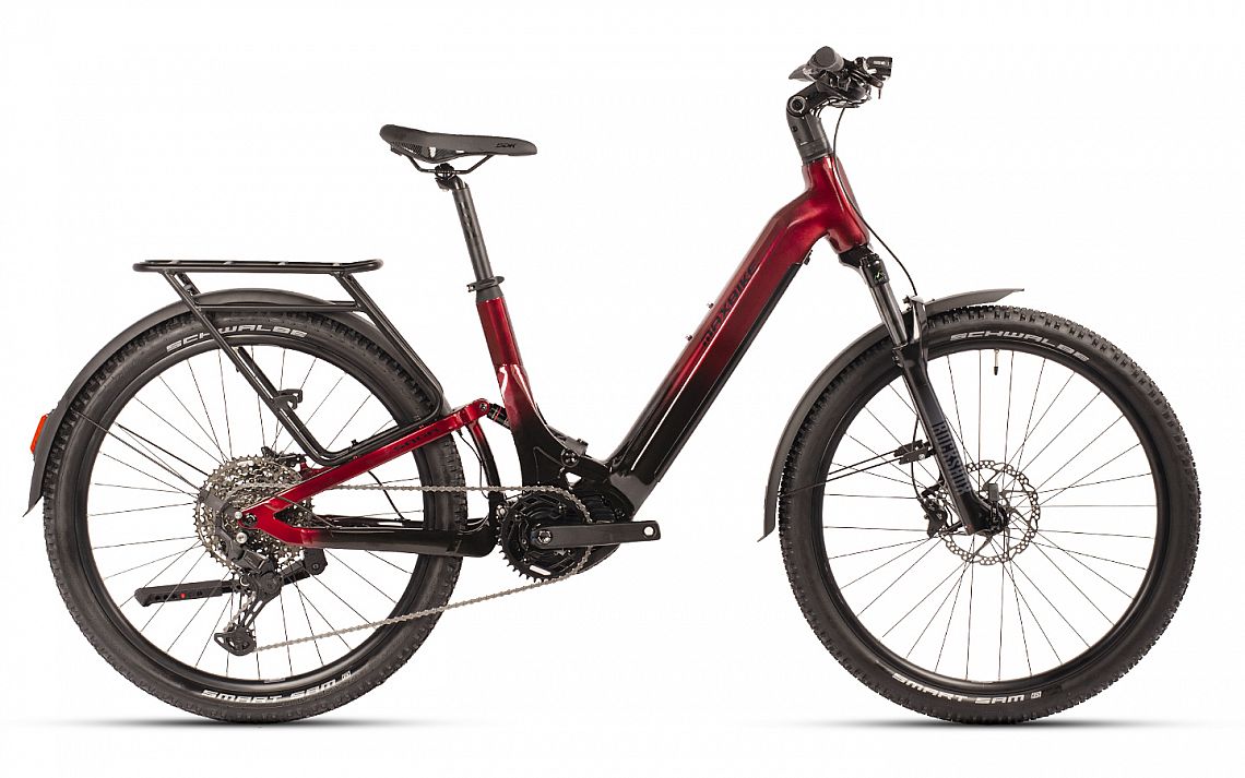 Elektrobicykel Maxbike Saga pearl red