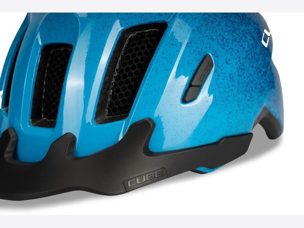 CUBE FINK S 49–55 cm – detská cyklistická prilba Darkblue