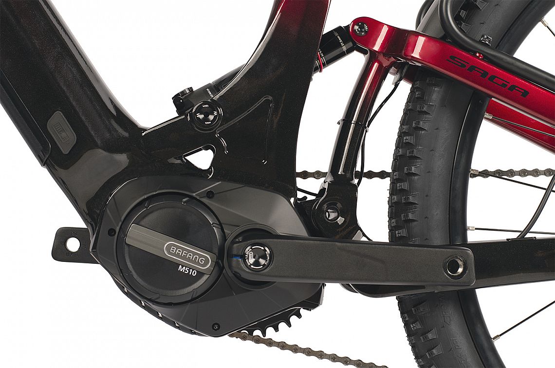 Elektrobicykel Maxbike Saga pearl red