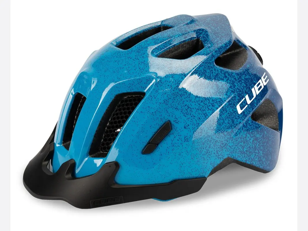 CUBE FINK S 49–55 cm – detská cyklistická prilba Darkblue
