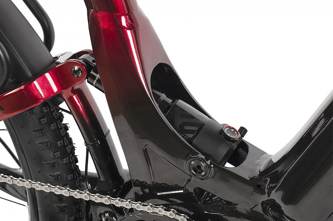 Elektrobicykel Maxbike Saga pearl red