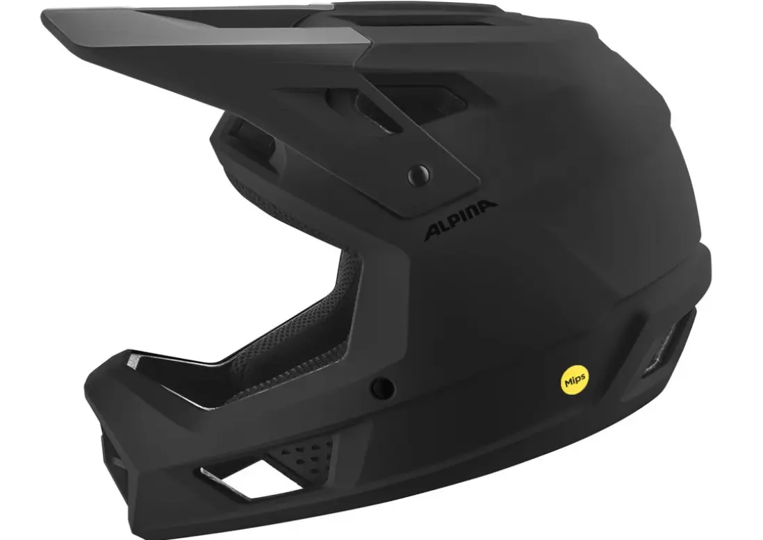 ALPINA Pikes MIPS – integrálna MTB prilba čierna matná, M (52–55 cm)