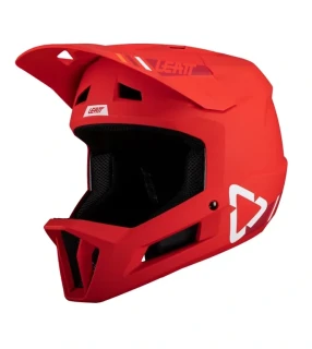 LEATT MTB Gravity 1.0 Red – integrálna MTB prilba červená, S (55–56 cm)