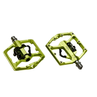 Pedále P2R FLATMAN 70SPD, 3SB lime green