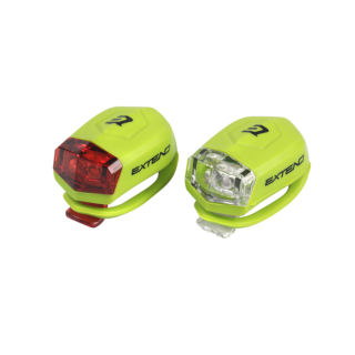 Sada bezpečnostného osvetlenia Extend FROGGIES - lime