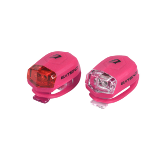 Sada bezpečnostného osvetlenia Extend FROGGIES - pink