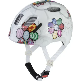 ALPINA XIMO 2 FLASH XS 45–49 cm – detská cyklistická prilba White Flower Gloss